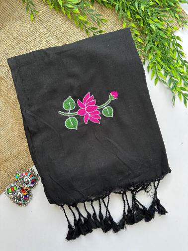 Blousewala khadi cotton saree collection surat